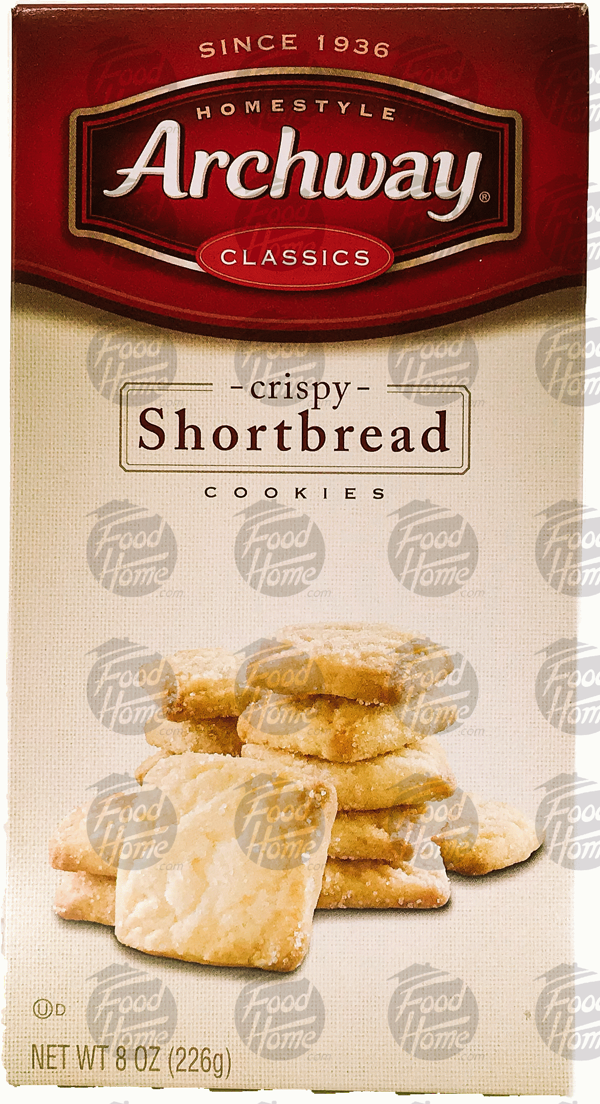 Archway  crispy shortbread cookies, box Full-Size Picture